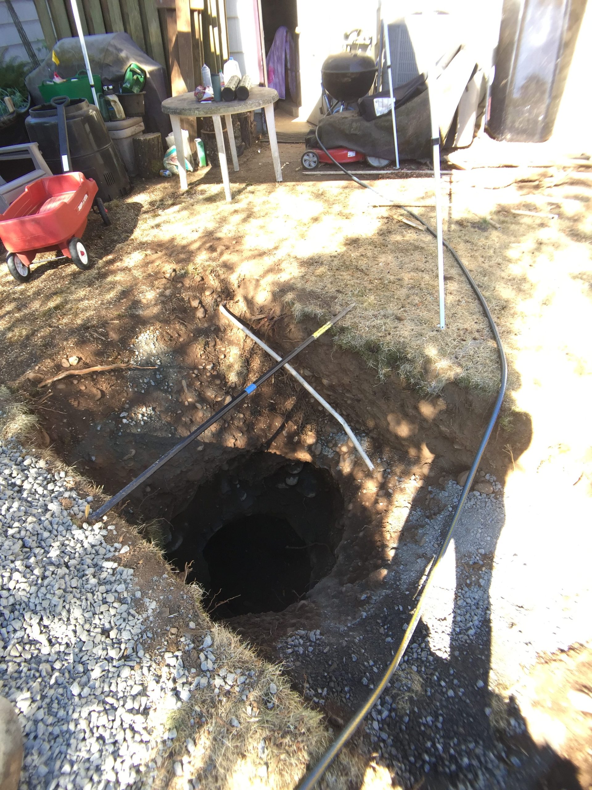 Brick Cesspool Uncovered